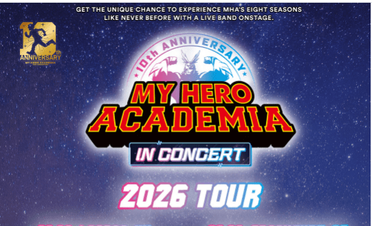 My hero academia in concert
