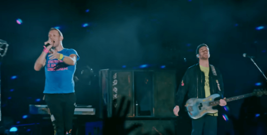 Coldplay concert 2027